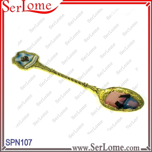 SPN107 Printed Metal Souvenir Spoon