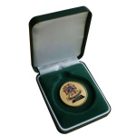 Plastic Velvet  Box for Medal