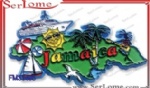 Jamaica fridge magnet