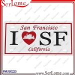 I love San Francisco Fridge Magnet