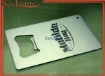 Stainless Steel Card Bottle Opener With Printing Logo