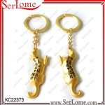 Gold Plated 3D Animal Keychain
