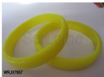 Yellow Silicone Wristband