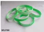 Cheapest And Beautiful Color Mixing Silicone Bracelet