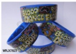 High Quality Printed Silicone Bracelet