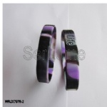 High Quality Color filled Silicone Bracelet