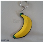 Banana Soft PVC Key Holder