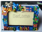 Christmas Soft PVC Photo Frame For Kids